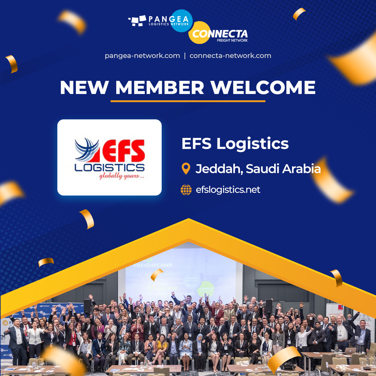 New Member Welcome: EFS LOGISTICS (Saudi Arabia)