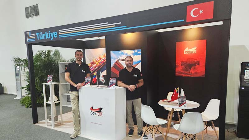 LOGISTURK (Türkiye) showcases its Booth at the 2nd Turkish Export Products Fair 2024 in Caracas